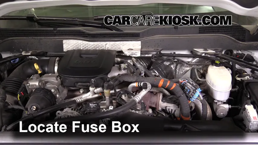 2015 Chevrolet Silverado 2500 HD LT 6.6L V8 Turbo Diesel Crew Cab Pickup Fuse (Engine)